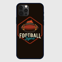 Чехол для iPhone 12 Pro Легенда футбола, цвет: 3D-черный