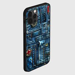 Чехол для iPhone 12 Pro Джинсы для медработников, цвет: 3D-черный — фото 2