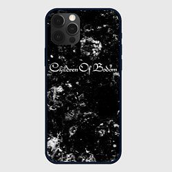 Чехол для iPhone 12 Pro Children of Bodom black ice, цвет: 3D-черный