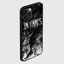 Чехол для iPhone 12 Pro In Flames black graphite, цвет: 3D-черный — фото 2