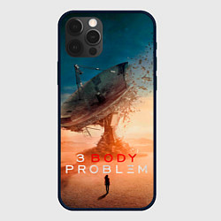 Чехол для iPhone 12 Pro Задача трёх тел, цвет: 3D-черный