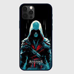 Чехол для iPhone 12 Pro Assassins creed ночной образ, цвет: 3D-черный