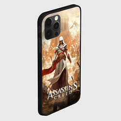 Чехол для iPhone 12 Pro Assassins creed старинный город, цвет: 3D-черный — фото 2