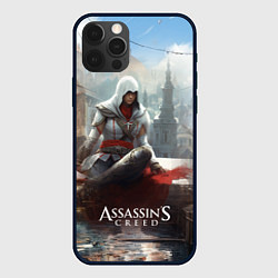 Чехол для iPhone 12 Pro Assassins creed poster game, цвет: 3D-черный