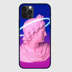 Чехол для iPhone 12 Pro Vaporwave neon, цвет: 3D-черный