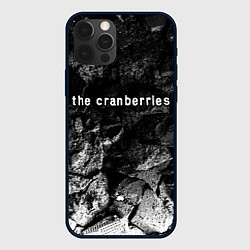 Чехол для iPhone 12 Pro The Cranberries black graphite, цвет: 3D-черный