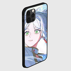 Чехол для iPhone 12 Pro Sousou no Frieren Фрирен beautiful smile, цвет: 3D-черный — фото 2