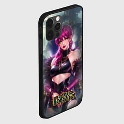 Чехол для iPhone 12 Pro League Of Legends Akali Kda, цвет: 3D-черный — фото 2