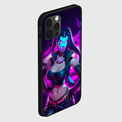 Чехол для iPhone 12 Pro League of Legends Kaisa Kda style, цвет: 3D-черный — фото 2