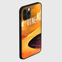 Чехол для iPhone 12 Pro Dune - sands, цвет: 3D-черный — фото 2