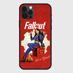 Чехол для iPhone 12 Pro Fallout - Lucy, цвет: 3D-черный