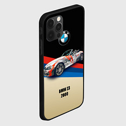 Чехол для iPhone 12 Pro Немецкий родстер BMW Z3, цвет: 3D-черный — фото 2