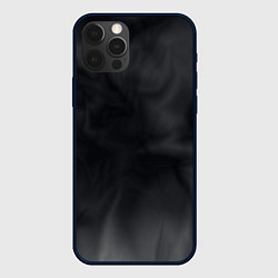 Чехол для iPhone 12 Pro Тёмный серый дымчатый, цвет: 3D-черный