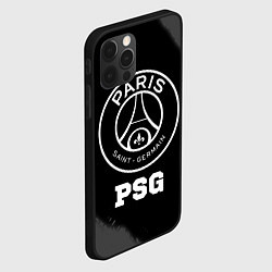 Чехол для iPhone 12 Pro PSG sport на темном фоне, цвет: 3D-черный — фото 2