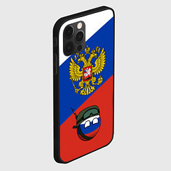 Чехол для iPhone 12 Pro Россия - на страже, цвет: 3D-черный — фото 2