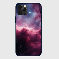Чехол для iPhone 12 Pro Абстрактный космос фантастика, цвет: 3D-черный