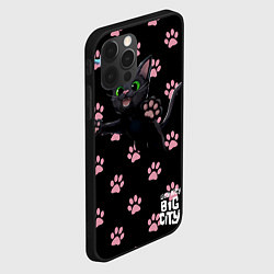 Чехол для iPhone 12 Pro Little kitty, цвет: 3D-черный — фото 2