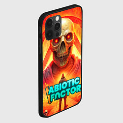 Чехол для iPhone 12 Pro Abiotic Factor horror skull, цвет: 3D-черный — фото 2