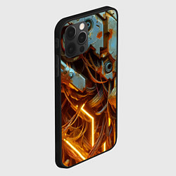 Чехол для iPhone 12 Pro Cyber armor - ai art, цвет: 3D-черный — фото 2