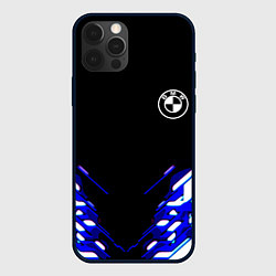 Чехол для iPhone 12 Pro BMW sport неоновый спорт, цвет: 3D-черный