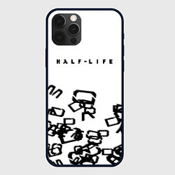 Чехол для iPhone 12 Pro Half life symbol steel gordon, цвет: 3D-черный