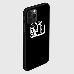 Чехол для iPhone 12 Pro Янг бойс фк клуб, цвет: 3D-черный — фото 2