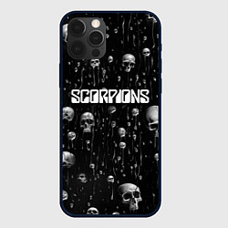 Чехол для iPhone 12 Pro Scorpions rock group, цвет: 3D-черный