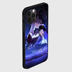 Чехол для iPhone 12 Pro Honkai Star Rail Black Swan, цвет: 3D-черный — фото 2