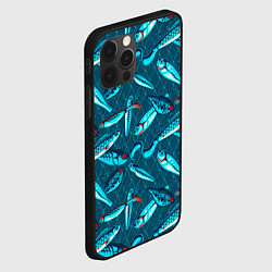 Чехол для iPhone 12 Pro Рыболовные блесна, цвет: 3D-черный — фото 2