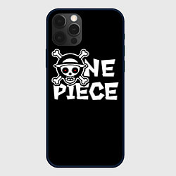Чехол для iPhone 12 Pro One piece - emblem, цвет: 3D-черный