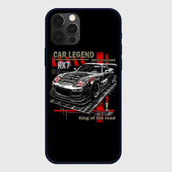 Чехол для iPhone 12 Pro Rx7 korch drift, цвет: 3D-черный