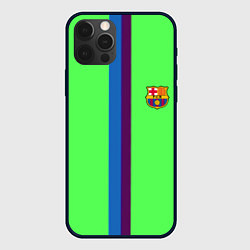 Чехол для iPhone 12 Pro Barcelona fc sport line, цвет: 3D-черный