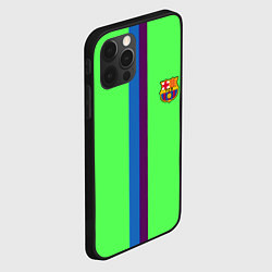 Чехол для iPhone 12 Pro Barcelona fc sport line, цвет: 3D-черный — фото 2