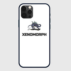 Чехол для iPhone 12 Pro Чужой xenomorph, цвет: 3D-черный