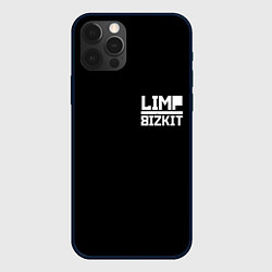 Чехол для iPhone 12 Pro Lim Bizkit logo, цвет: 3D-черный