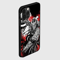 Чехол для iPhone 12 Pro Самурай змей, цвет: 3D-черный — фото 2