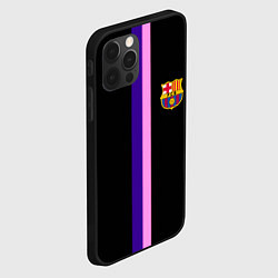 Чехол для iPhone 12 Pro Barcelona line, цвет: 3D-черный — фото 2