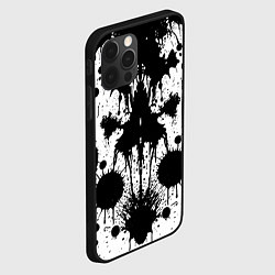 Чехол для iPhone 12 Pro Psychedelic Rorschach test - ai art, цвет: 3D-черный — фото 2