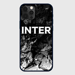 Чехол iPhone 12 Pro Inter black graphite