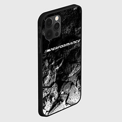 Чехол для iPhone 12 Pro BMW black graphite, цвет: 3D-черный — фото 2