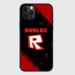 Чехол для iPhone 12 Pro Roblox текстура мобайл гейм, цвет: 3D-черный