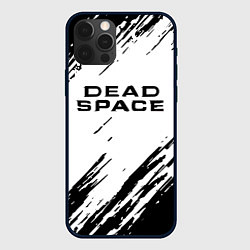 Чехол для iPhone 12 Pro Dead space чёрные краски, цвет: 3D-черный