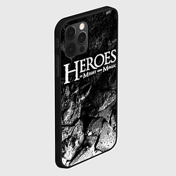 Чехол для iPhone 12 Pro Heroes of Might and Magic black graphite, цвет: 3D-черный — фото 2
