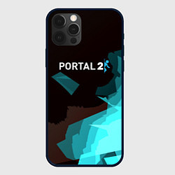 Чехол для iPhone 12 Pro Portal abstraction game valve, цвет: 3D-черный