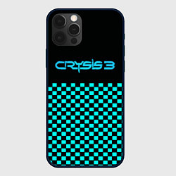 Чехол для iPhone 12 Pro Crysis logo crytek, цвет: 3D-черный