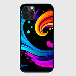 Чехол для iPhone 12 Pro Joy wave - ai art fantasy, цвет: 3D-черный