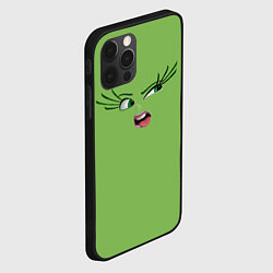 Чехол для iPhone 12 Pro Эмоция брезгливости - лицо крупное, цвет: 3D-черный — фото 2