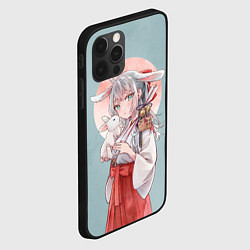 Чехол для iPhone 12 Pro Аля иногда кокетничает со мной по-русски - Алиса, цвет: 3D-черный — фото 2