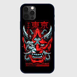 Чехол для iPhone 12 Pro Cyberpunk 2077 Japan, цвет: 3D-черный