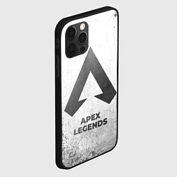 Чехол для iPhone 12 Pro Apex Legends - white gradient, цвет: 3D-черный — фото 2